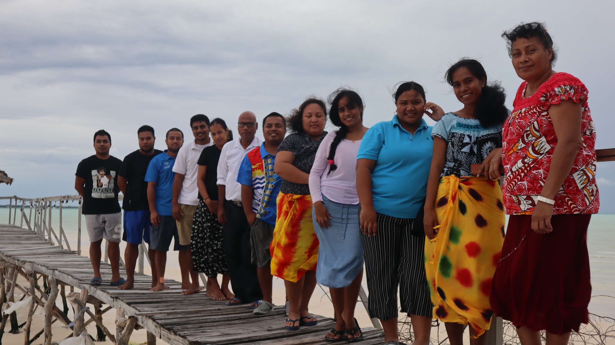 The HRWG of MFMRD held its second retreat at Tabontekeeke Resort in Abatao, North Tarawa